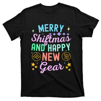 Christmas Manual Gearbox Merry Shiftmas And A Happy New Gear T-Shirt