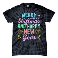 Christmas Manual Gearbox Merry Shiftmas And A Happy New Gear Tie-Dye T-Shirt