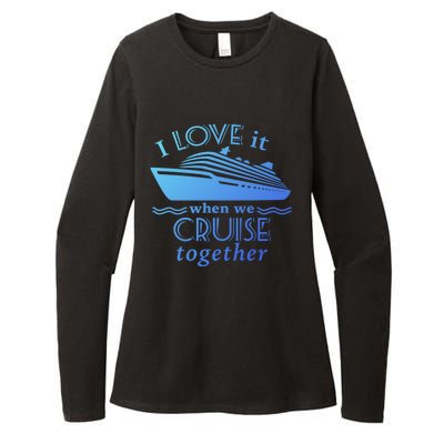 Cruise Meaningful Gift For Couples Who Love Cruising Together Gift Womens CVC Long Sleeve Shirt