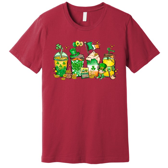 St Patricks Day Plus Size Coffee Mug Cup Graphic Premium T-Shirt