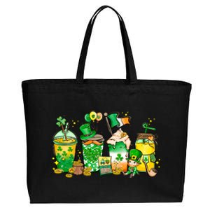 St Patricks Day Plus Size Coffee Mug Cup Graphic Cotton Canvas Jumbo Tote