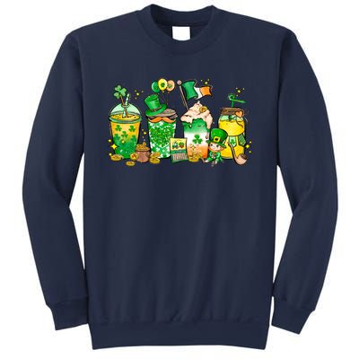 St Patricks Day Plus Size Coffee Mug Cup Graphic Sweatshirt