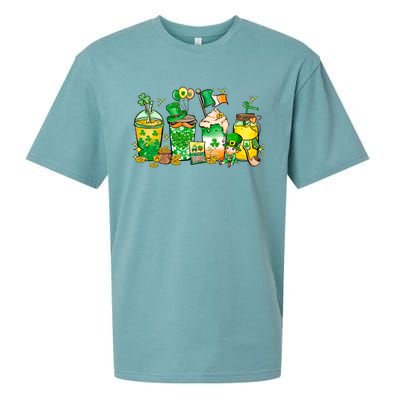 St Patricks Day Plus Size Coffee Mug Cup Graphic Sueded Cloud Jersey T-Shirt