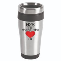 CNC Machinist G28 Home is where the heart is 16oz Travel Tumbler