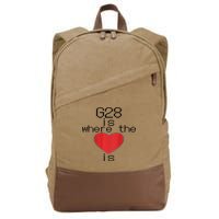 CNC Machinist G28 Home is where the heart is Cotton Canvas Backpack