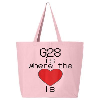 CNC Machinist G28 Home is where the heart is 25L Jumbo Tote