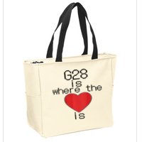 CNC Machinist G28 Home is where the heart is Zip Tote Bag