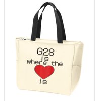 CNC Machinist G28 Home is where the heart is Zip Tote Bag