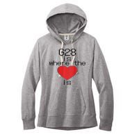 CNC Machinist G28 Home is where the heart is Women's Fleece Hoodie