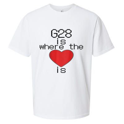 CNC Machinist G28 Home is where the heart is Sueded Cloud Jersey T-Shirt