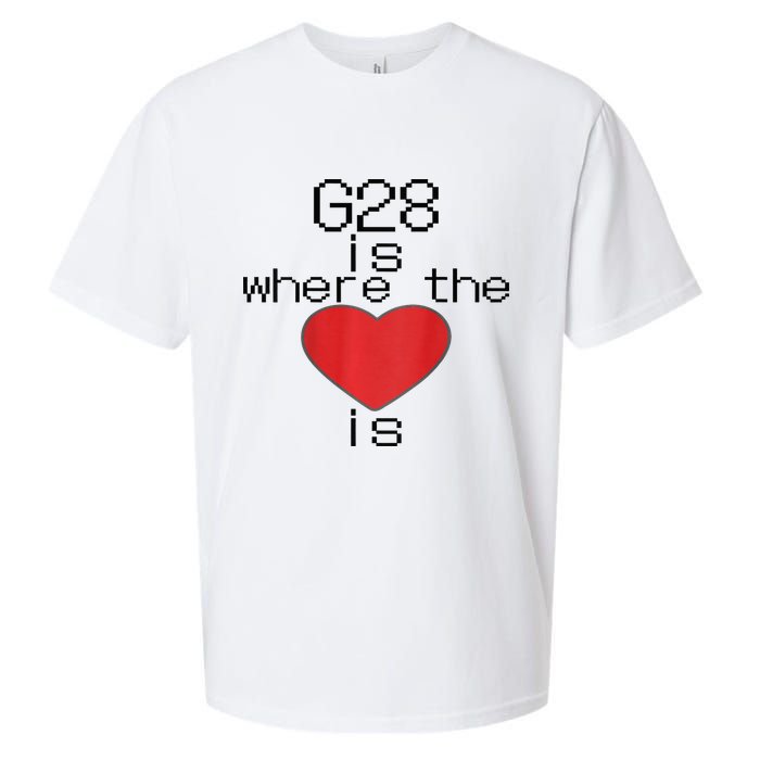 CNC Machinist G28 Home is where the heart is Sueded Cloud Jersey T-Shirt