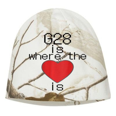 CNC Machinist G28 Home is where the heart is Kati - Camo Knit Beanie