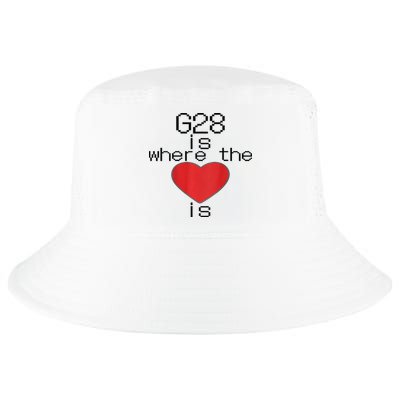 CNC Machinist G28 Home is where the heart is Cool Comfort Performance Bucket Hat