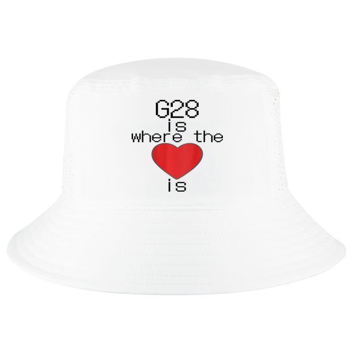 CNC Machinist G28 Home is where the heart is Cool Comfort Performance Bucket Hat