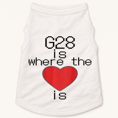 CNC Machinist G28 Home is where the heart is Doggie Tank