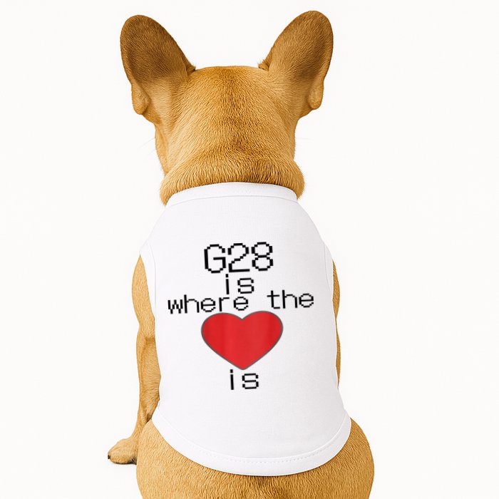 CNC Machinist G28 Home is where the heart is Doggie Tank