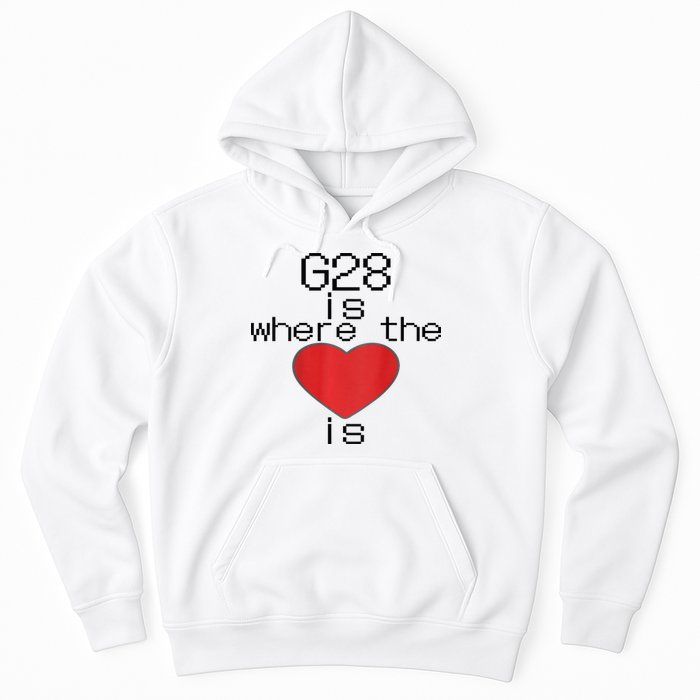 CNC Machinist G28 Home is where the heart is Hoodie