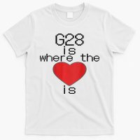 CNC Machinist G28 Home is where the heart is T-Shirt