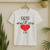 CNC Machinist G28 Home is where the heart is T-Shirt