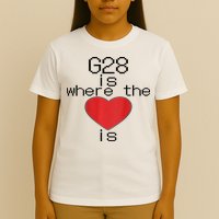CNC Machinist G28 Home is where the heart is T-Shirt
