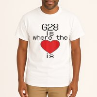CNC Machinist G28 Home is where the heart is Tall T-Shirt