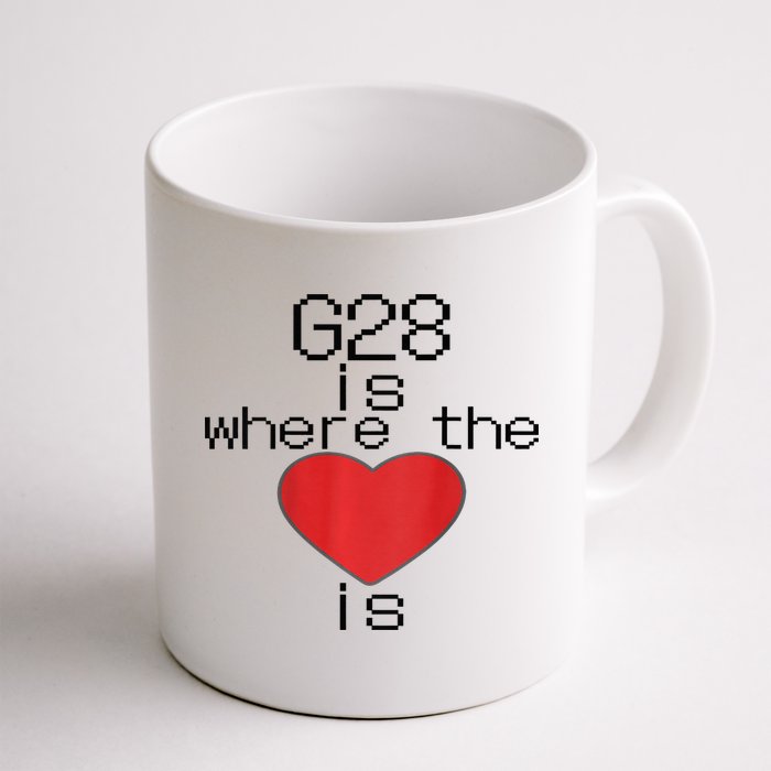 CNC Machinist G28 Home is where the heart is Mug