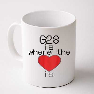 CNC Machinist G28 Home is where the heart is Mug