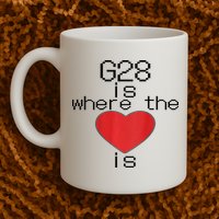 CNC Machinist G28 Home is where the heart is Mug