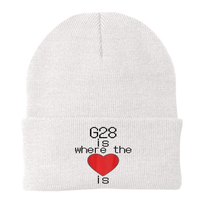 CNC Machinist G28 Home is where the heart is Beanie