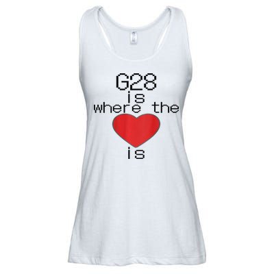 CNC Machinist G28 Home is where the heart is Ladies Essential Flowy Tank