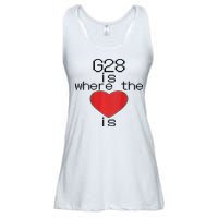 CNC Machinist G28 Home is where the heart is Ladies Essential Flowy Tank