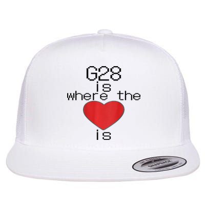 CNC Machinist G28 Home is where the heart is Flatbill Hat