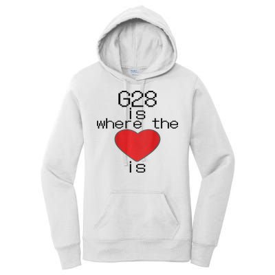 CNC Machinist G28 Home is where the heart is Women's Pullover Hoodie