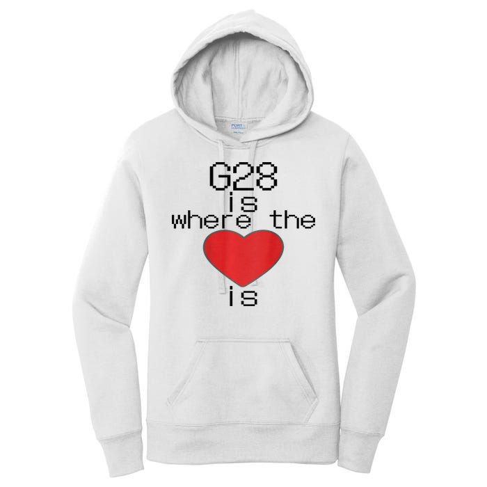 CNC Machinist G28 Home is where the heart is Women's Pullover Hoodie