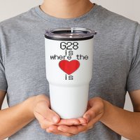 CNC Machinist G28 Home is where the heart is Tumbler