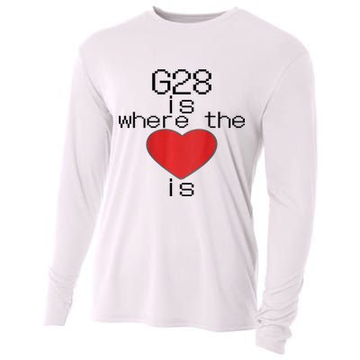 CNC Machinist G28 Home is where the heart is Cooling Performance Long Sleeve Crew