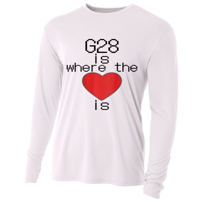 CNC Machinist G28 Home is where the heart is Cooling Performance Long Sleeve Crew