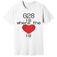 CNC Machinist G28 Home is where the heart is Premium T-Shirt