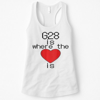 CNC Machinist G28 Home is where the heart is Womens Tank Top