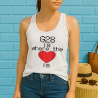 CNC Machinist G28 Home is where the heart is Womens Tank Top