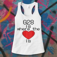 CNC Machinist G28 Home is where the heart is Womens Tank Top