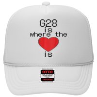 CNC Machinist G28 Home is where the heart is Trucker Hat