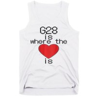 CNC Machinist G28 Home is where the heart is Tank Top