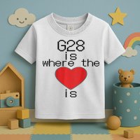 CNC Machinist G28 Home is where the heart is Toddler T-Shirt