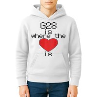 CNC Machinist G28 Home is where the heart is Kids Hoodie