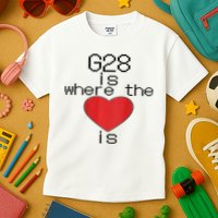CNC Machinist G28 Home is where the heart is Kids T-Shirt