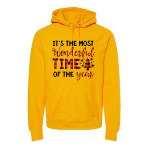 Christmas Meaningful Gift Most Wonderful Time Of The Year Gift Premium Hoodie