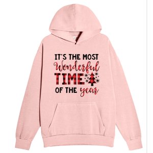 Christmas Meaningful Gift Most Wonderful Time Of The Year Gift Urban Pullover Hoodie