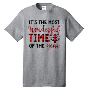 Christmas Meaningful Gift Most Wonderful Time Of The Year Gift Tall T-Shirt