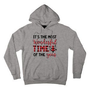 Christmas Meaningful Gift Most Wonderful Time Of The Year Gift Tall Hoodie